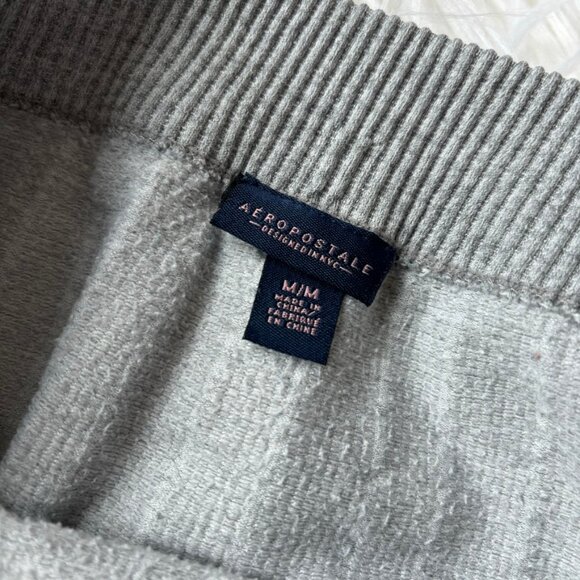 Aeropostale grey fleece lined sweater leggings, size M - Picture 3 of 4